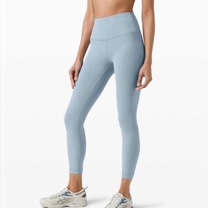 Lululemon Wunder Train High-Rise Tight 25" Chambray